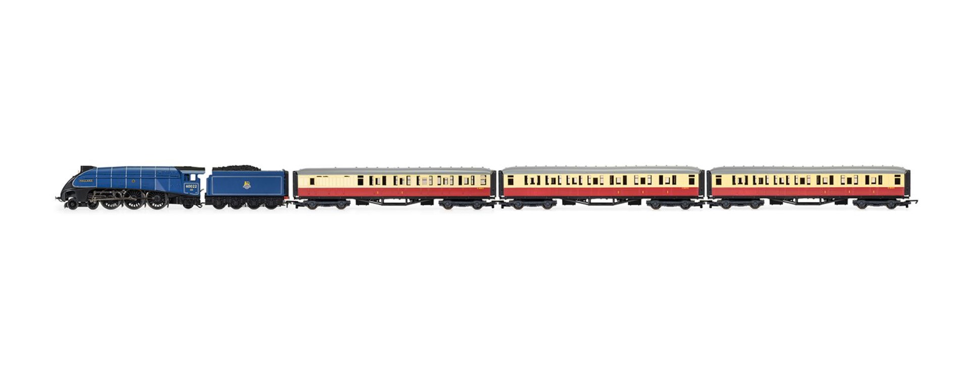 Mallard train hot sale set hornby